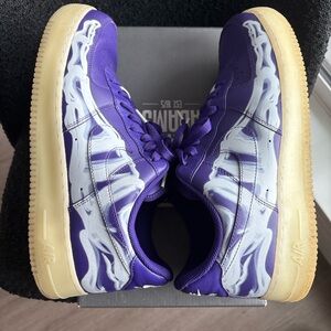 🏃‍♂️ Nike Air Force 1 Low “Purple Skeleton Halloween” QS